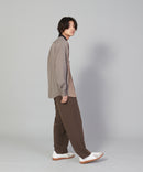 カットプリーツスイッチルーズシャツ