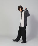 カットプリーツスイッチルーズシャツ