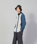 カットプリーツスイッチルーズシャツ