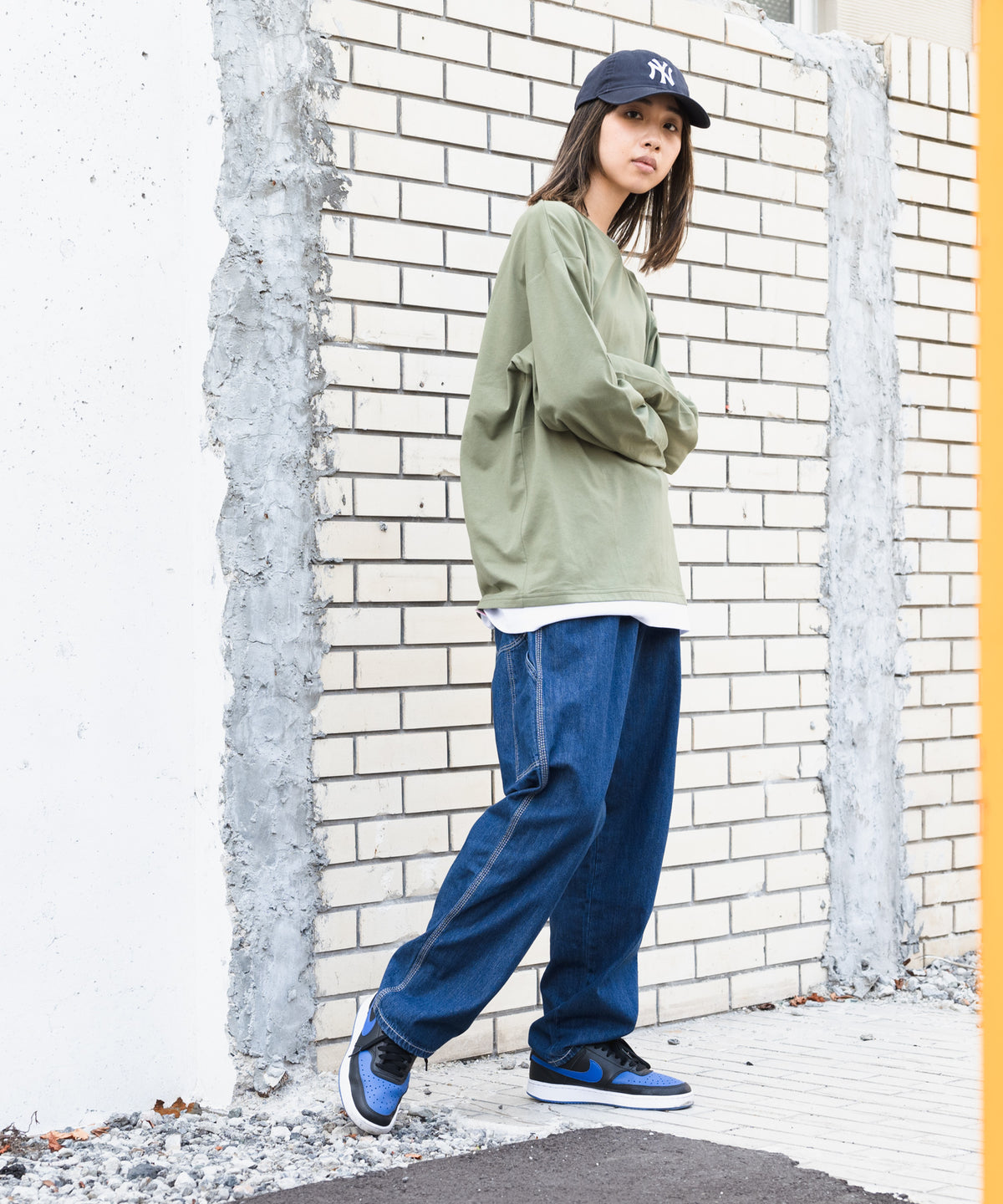 汗染み 目立ちにくい ZEROSTAIN 重ね着風 ロング Tシャツ 長袖 汗染み 目立ちにくい ZEROSTAIN 重ね着風 ロング Tシャツ 長袖