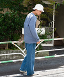 汗染み 目立ちにくい ZEROSTAIN カラー 配色 ステッチ ロング Tシャツ 長袖 ゼロステイン ビッグ シルエット BIG