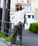 汗染み 目立ちにくい ZEROSTAIN カラー 配色 ステッチ ロング Tシャツ 長袖 ゼロステイン ビッグ シルエット BIG