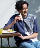 汗染み 目立ちにくい Tシャツ ゼロステイン ZERO STAIN 汗染み防止 切り替え デザイン Tシャツ メンズ レディース 男女兼用 トップス 半袖 おしゃれ 吸水速乾 人気 tシャツ 機能 快適 インナー 肌着としても 撥水加工 UVカット 防汚加工 紫外線防止