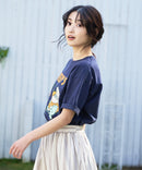 汗染み 目立ちにくい Tシャツ ゼロステイン ZERO STAIN スラブ生地 プリントTシャツ