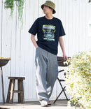 汗染み 目立ちにくい Tシャツ ゼロステイン ZERO STAIN スラブ生地 プリントTシャツ