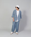 テックリネンノーカラージャケット