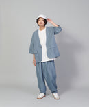 テックリネンノーカラージャケット