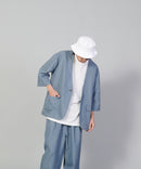 テックリネンノーカラージャケット