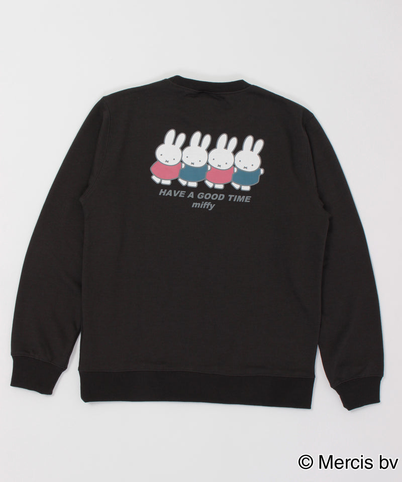【MIFFY】裏毛スウェット トレーナー