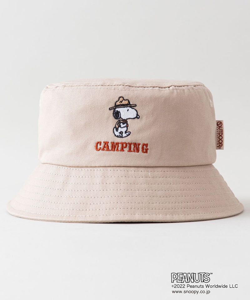 SNOOPY 刺繍 ハット