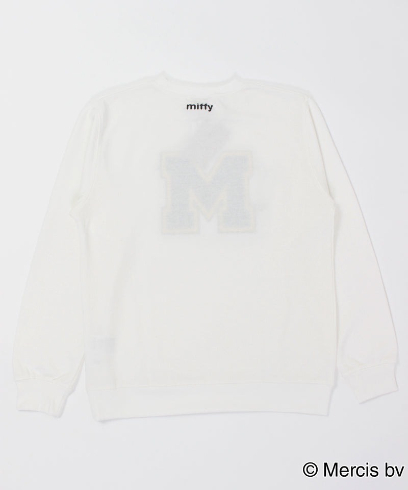 【MIFFY】裏毛スウェット トレーナー