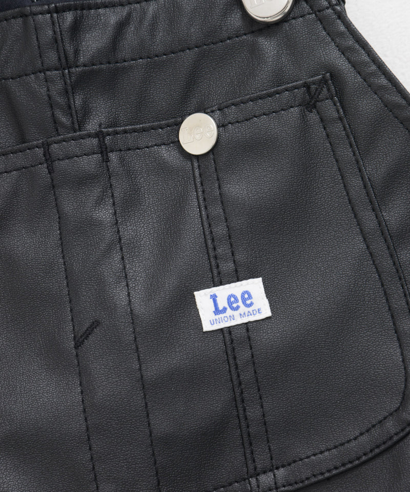 レザーライク テーパード オーバーオール TAPERED OVERALL LL1184-201