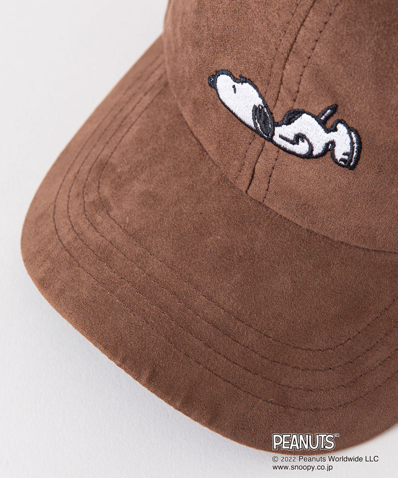 【PEANUTS ピーナッツ】 テック スエード キャップ