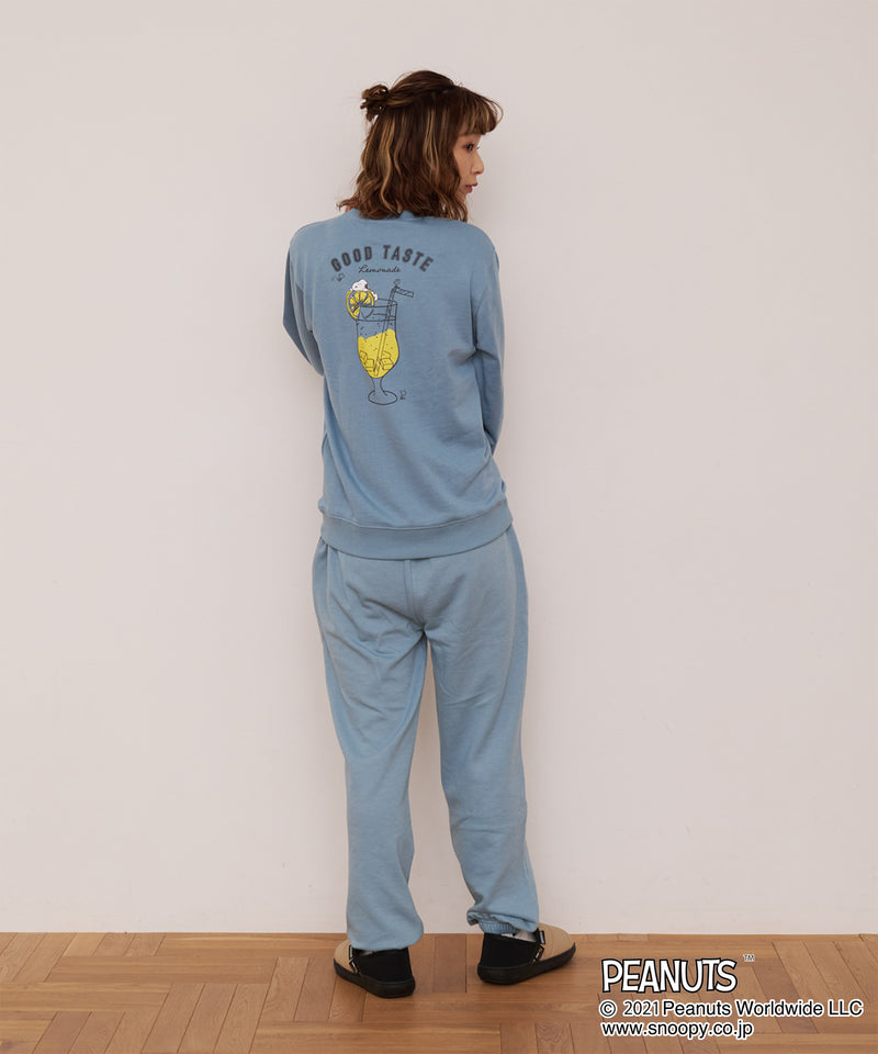 【PEANUTS】スヌーピー 裏毛スウェット トレーナー