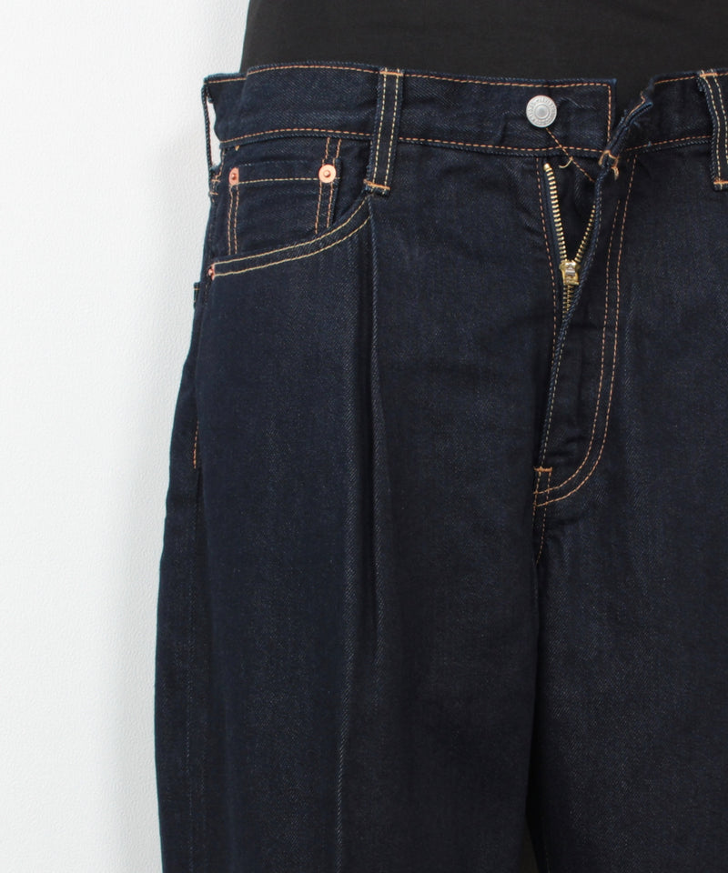 【公式通販限定取扱商品】STAY LOOSE PLEATED METAL JIG ワンウォッシュ 39873-0003