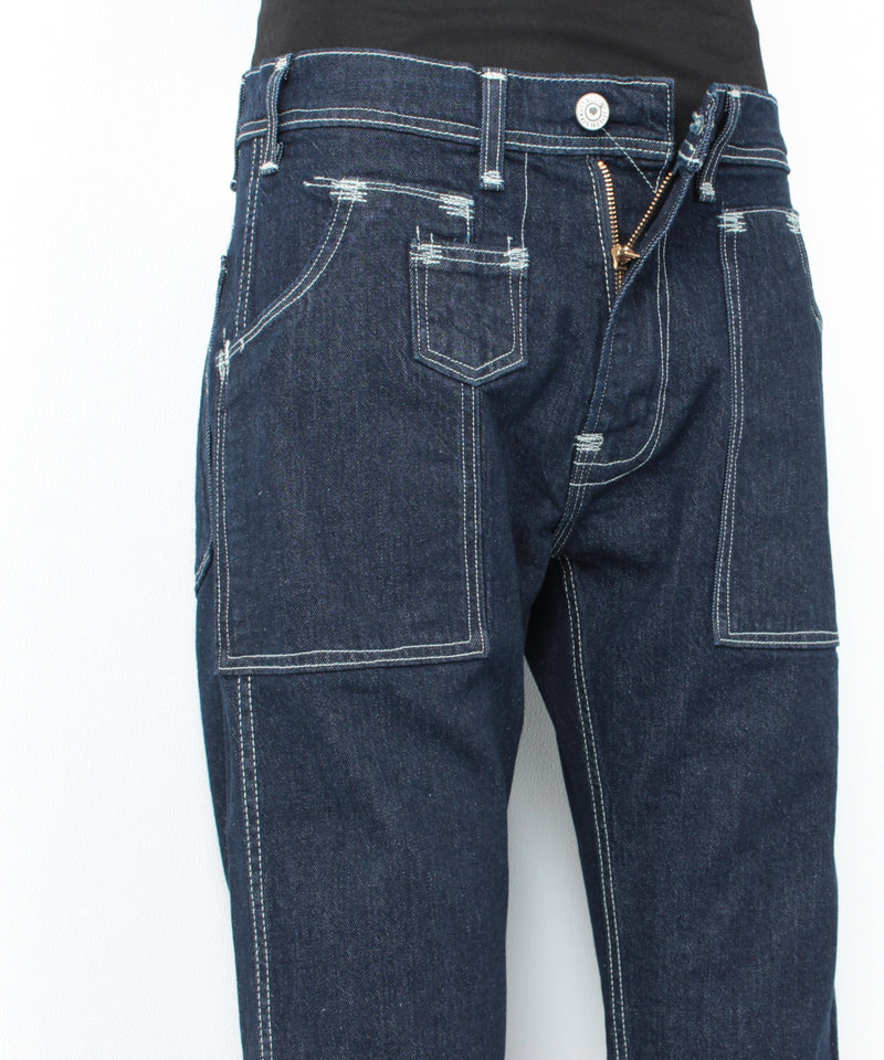 【公式通販限定取扱商品】Levi's RED 505 UTILITY DIAMOND SEA レギュラーストレート ワンウォッシュ A0135-0000