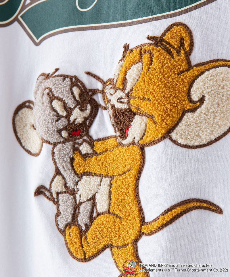 TOM AND JERRY トムとジェリー】 オリジナル デザイン ロング Tシャツ 長袖