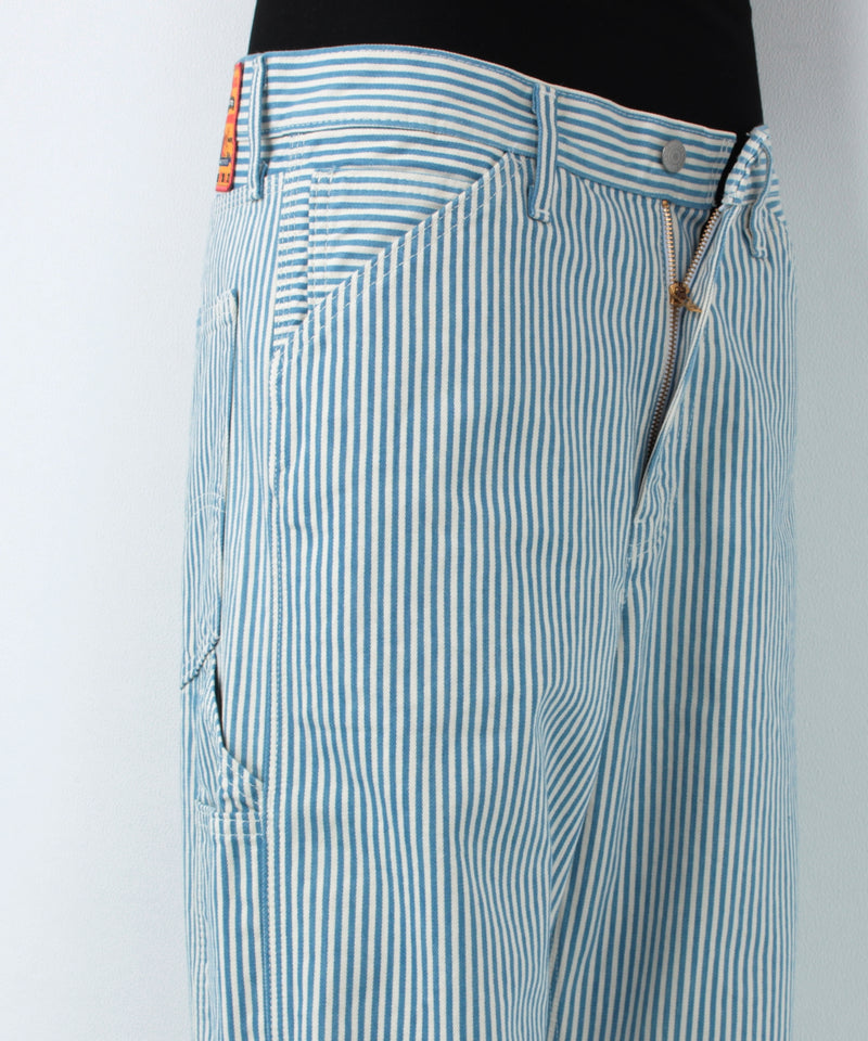 【公式通販限定取扱商品】STAY LOOSE CARPENTER BLUE STRIPE CARPENT カーペンターパンツ ブリーチ 55849-0010