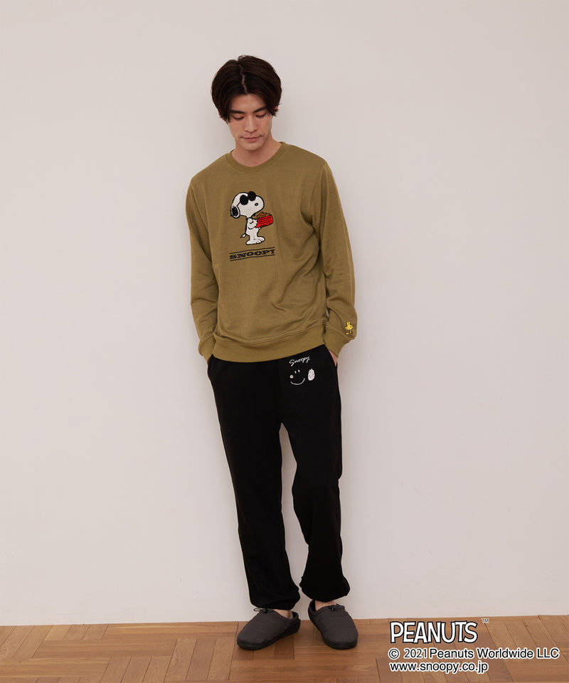 【PEANUTS】スヌーピー 裏毛スウェット トレーナー