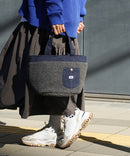 カバーオール ポケット ボアトートバッグ LEE リー