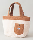 カバーオール ポケット ボアトートバッグ LEE リー