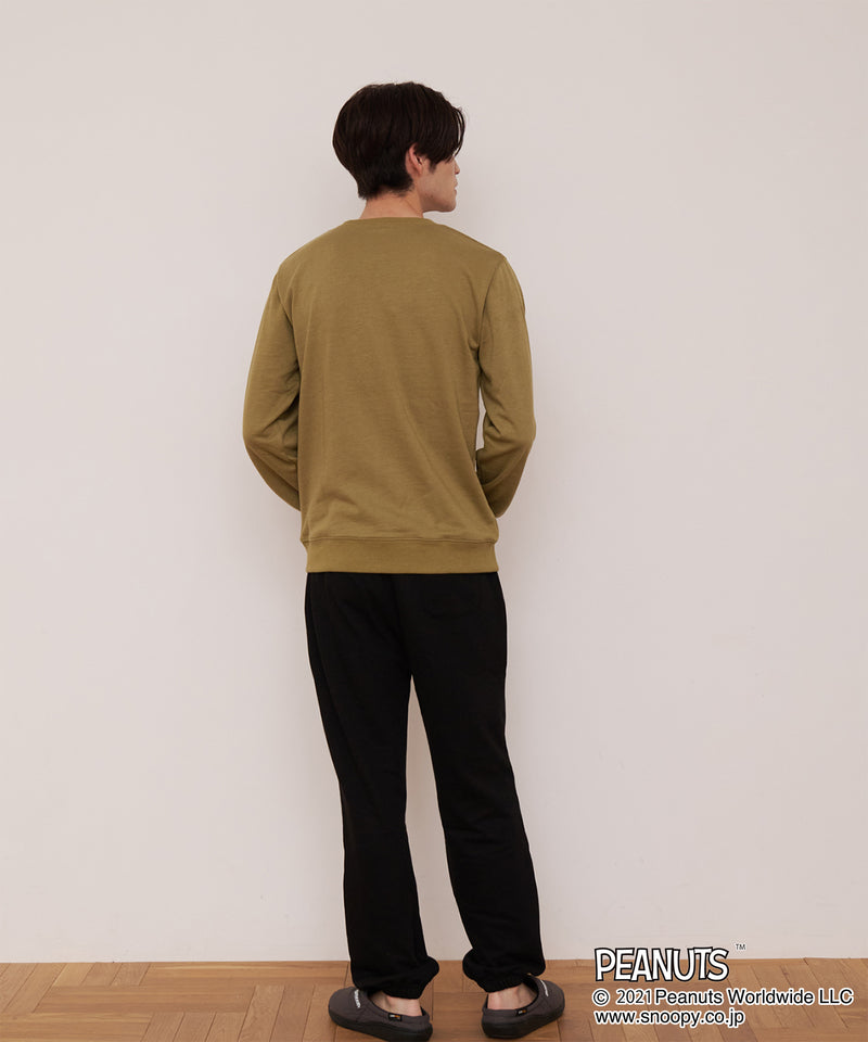 【PEANUTS】スヌーピー 裏毛スウェット トレーナー