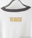 【THE BEATLES】 袖配色 ビッグ シルエット ロンT ツアーT バンドT ロックT 60年代 70年代 80年代 ビートルズ