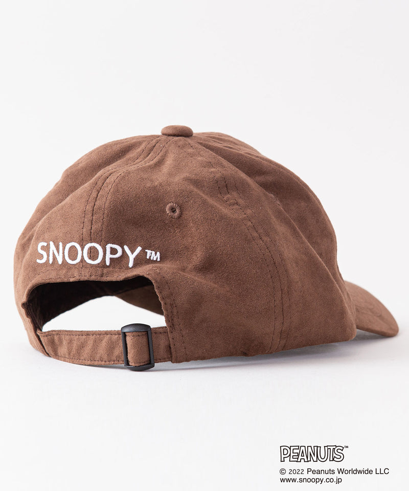 【PEANUTS ピーナッツ】 テック スエード キャップ