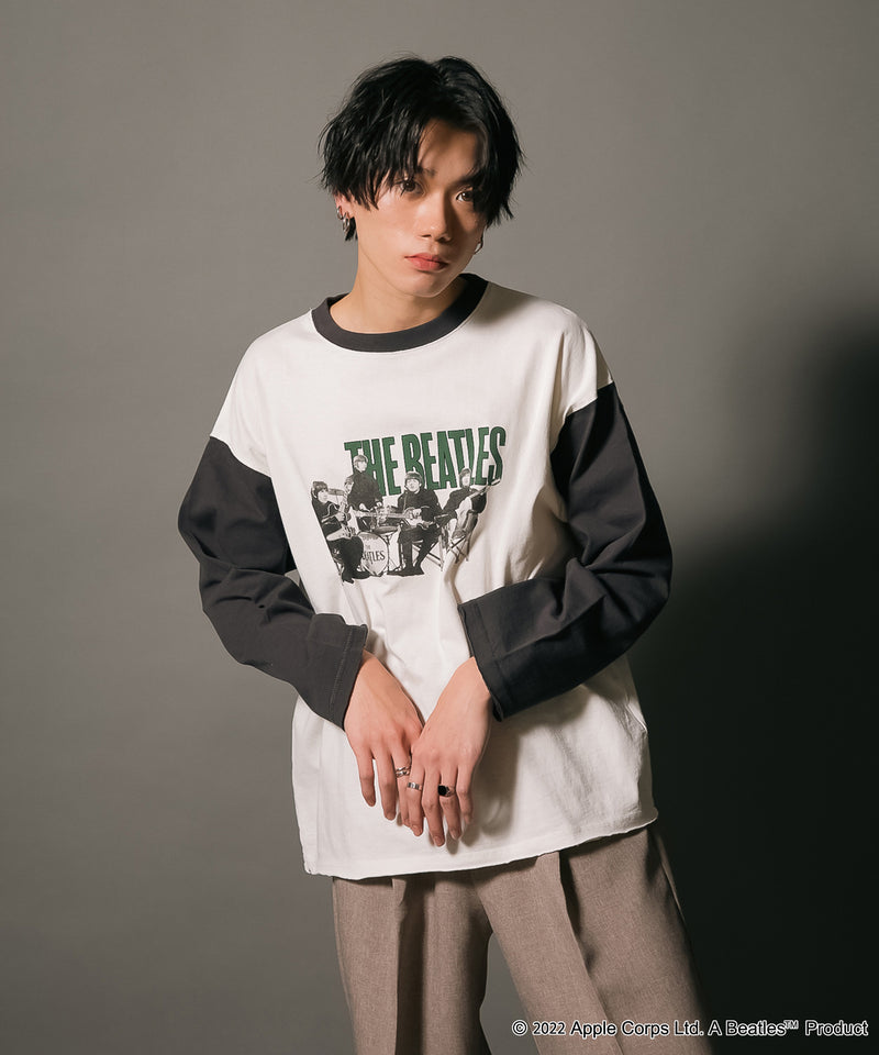 ロックバンドBeatlesビッグサイズロンT - Tシャツ