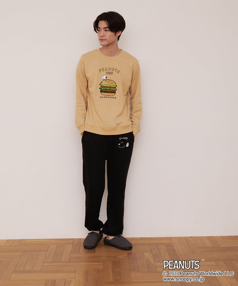 【PEANUTS】スヌーピー 裏毛スウェット トレーナー