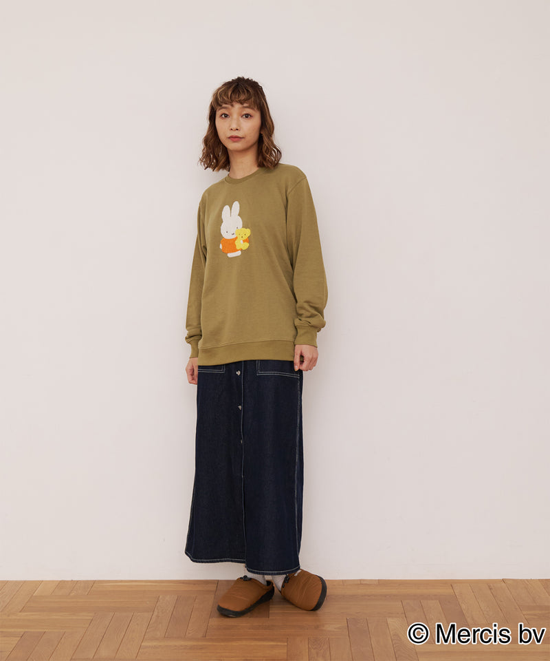 【MIFFY】裏毛スウェット トレーナー