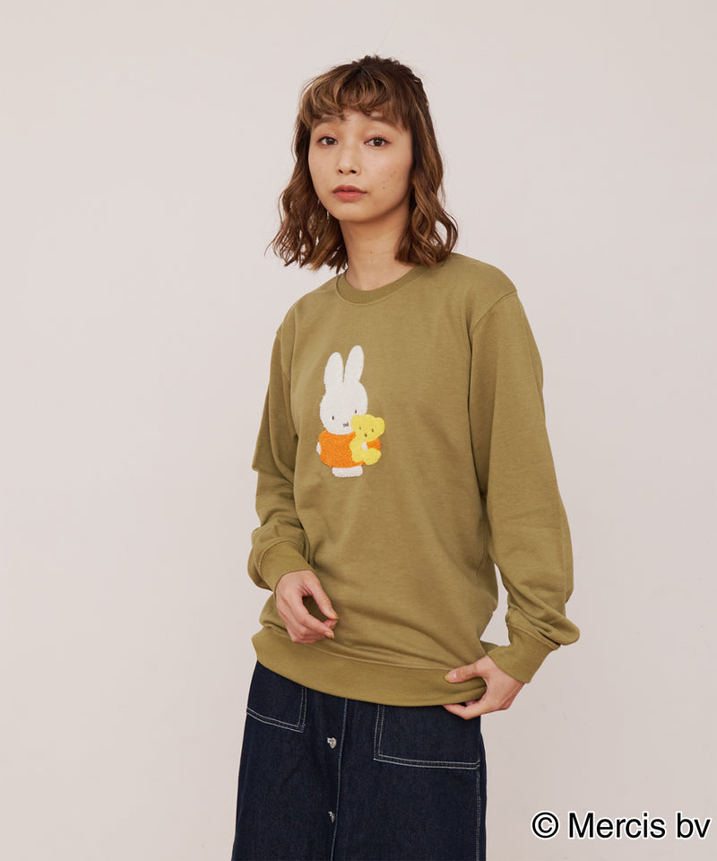 【MIFFY】裏毛スウェット トレーナー