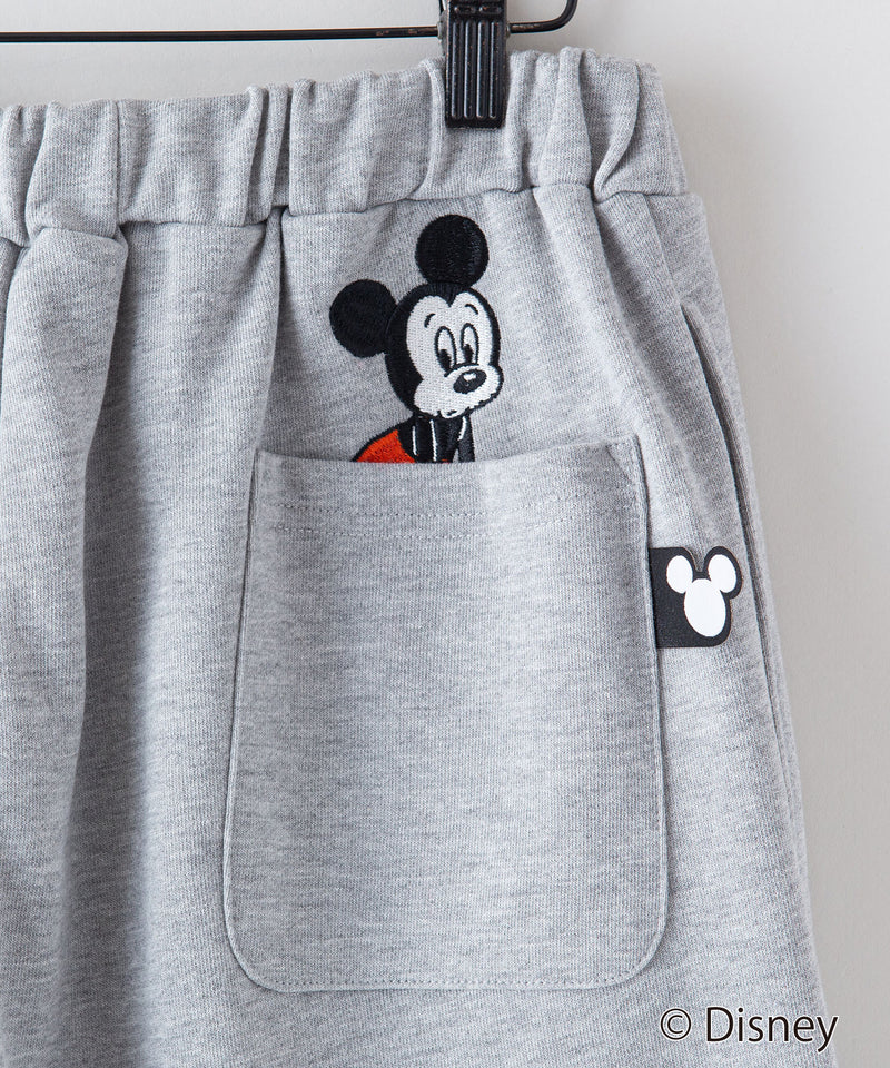 【DISNEY ディズニー】 ＜ミッキー＞別注 ミニ 裏毛  ショートパンツ OUTDOOR PRODUCTS アウトドア プロダクツ