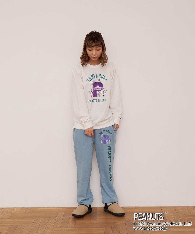 【PEANUTS】スヌーピー 裏毛スウェット トレーナー