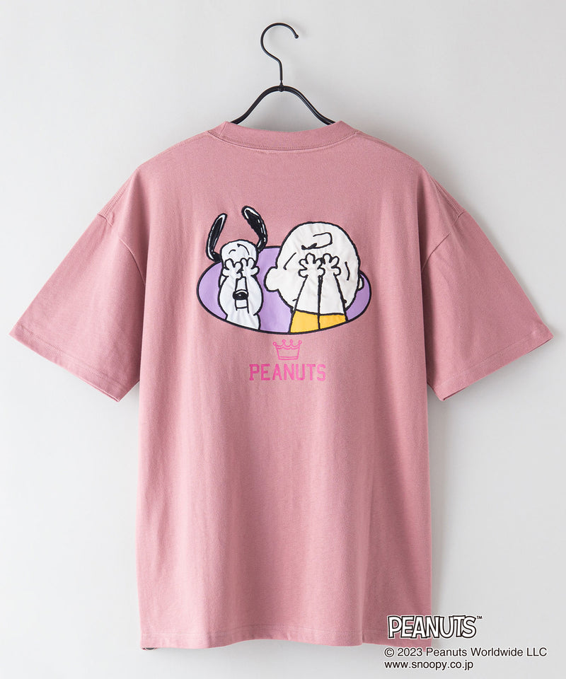 【 gelato pique 】スヌーピーTシャツ×ロングパンツ ピンク