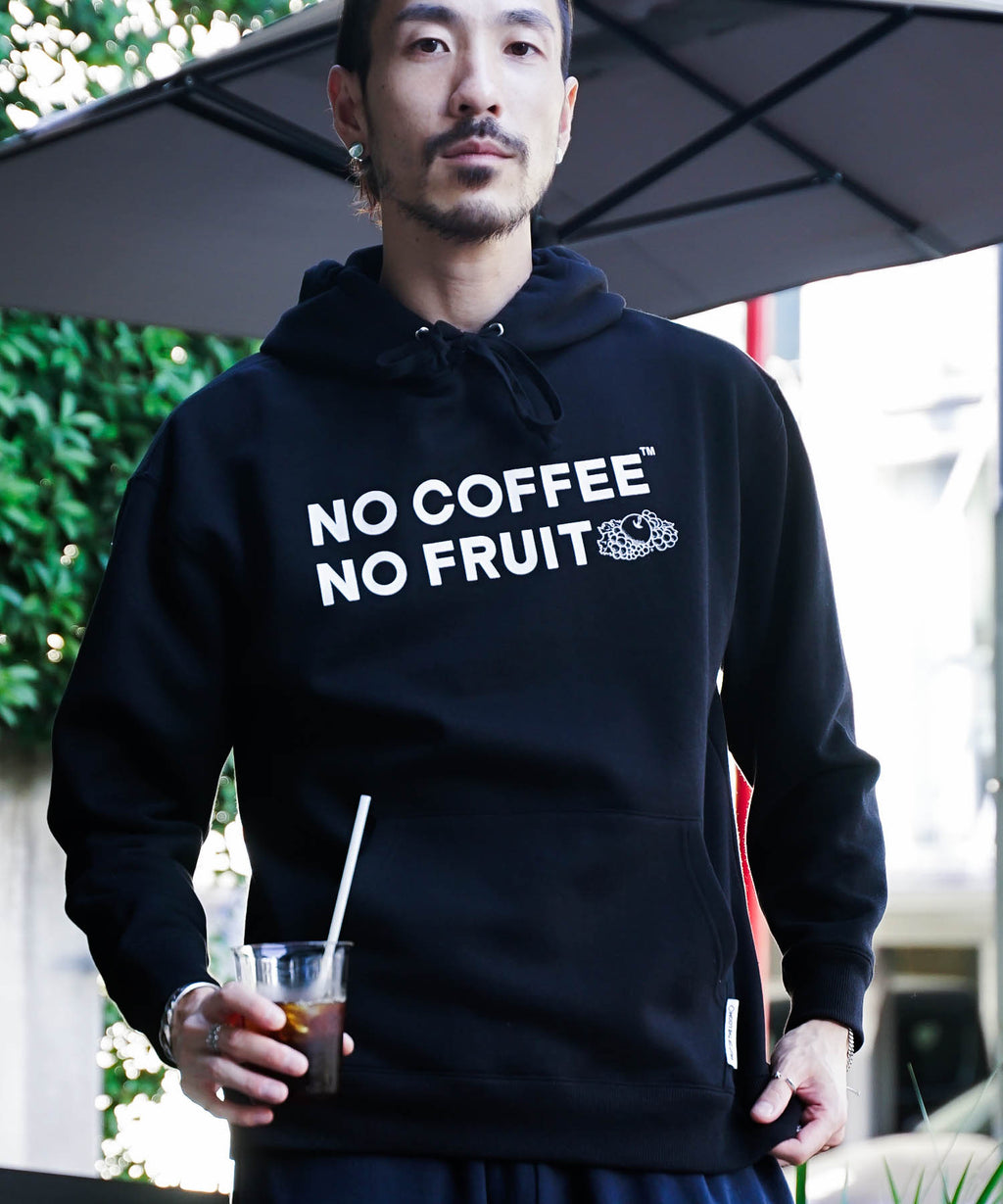 NO COFFEE コラボ フーディー パーカー FRUIT OF THE LOOM