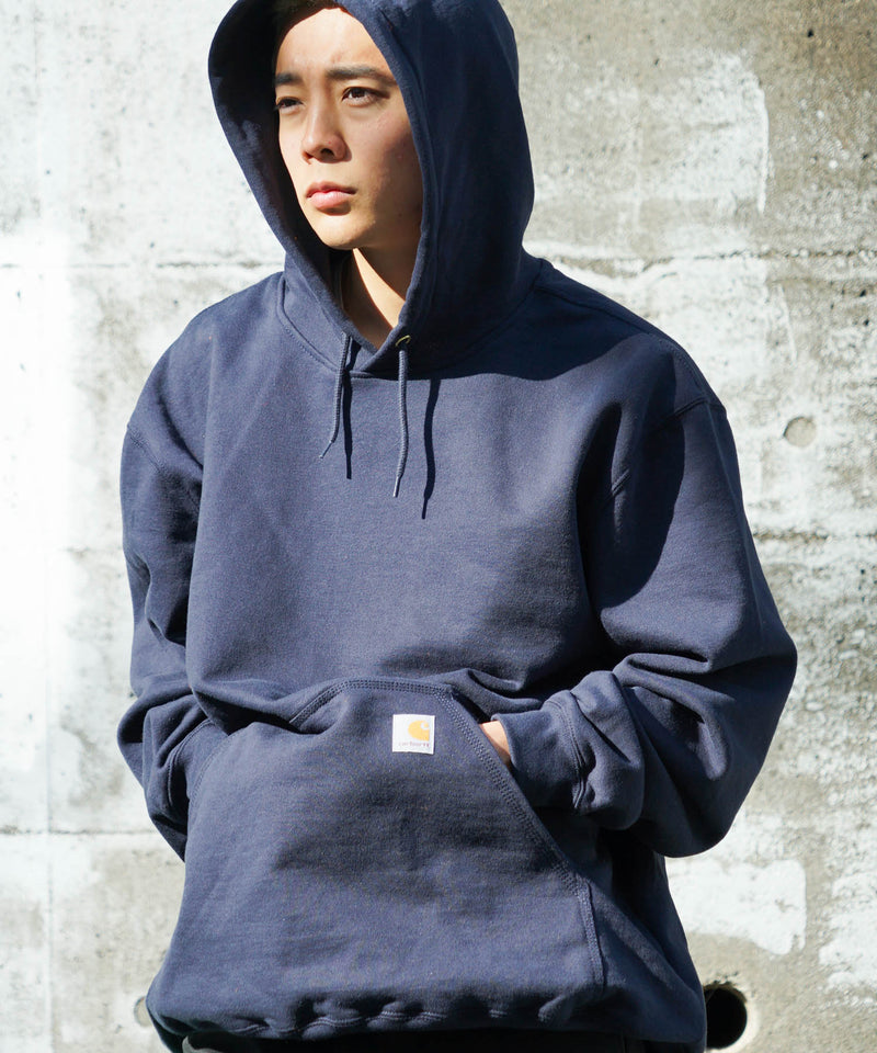 メンズ carhartt - カーハート プルオーバー パーカー 黒 XL ビッグ