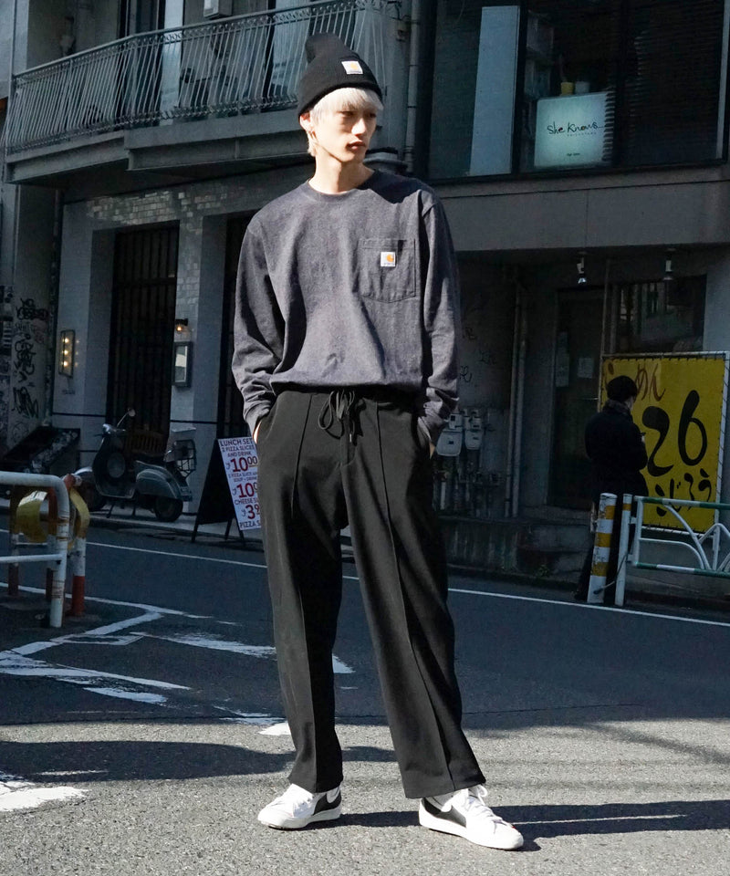 【公式通販限定取扱商品】CARHARTT カーハート Workwear Pocket LS T-Shirt ワンポイント ポケット ロンT ビッグ シルエット ロングスリーブTシャツ 長袖 K126