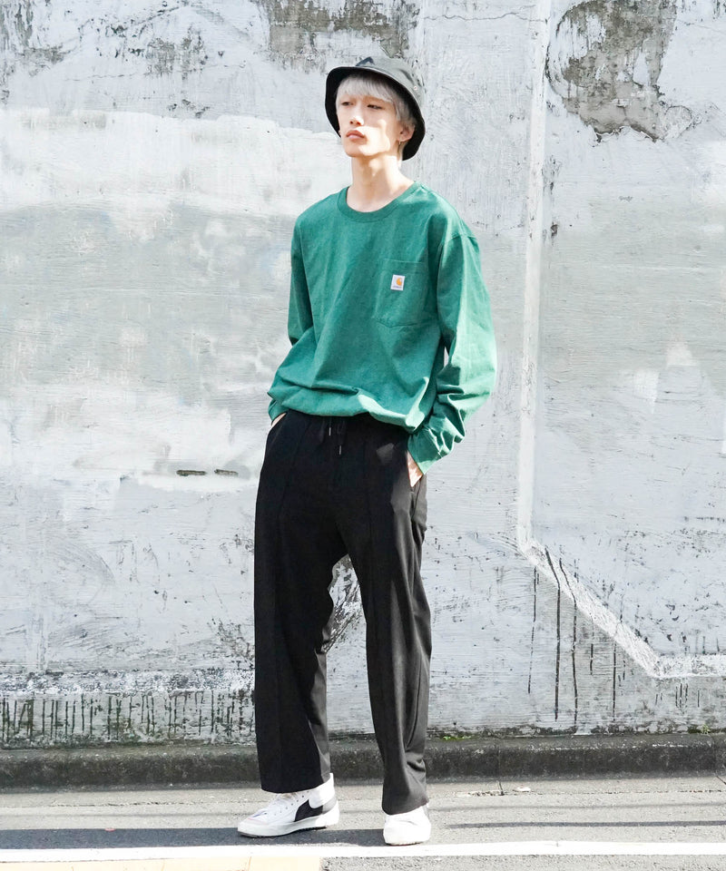 【公式通販限定取扱商品】CARHARTT カーハート Workwear Pocket LS T-Shirt ワンポイント ポケット ロンT ビッグ シルエット ロングスリーブTシャツ 長袖 K126