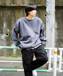 ヘビー ウェイト 裏起毛 ミニゴリラ ワンポイント ロゴ  クルーネック スウェット トレーナー BEN DAVIS