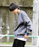 ヘビー ウェイト 裏起毛 ミニゴリラ ワンポイント ロゴ  クルーネック スウェット トレーナー BEN DAVIS