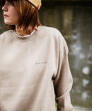 ヘビー ウェイト 裏起毛 ミニゴリラ ワンポイント ロゴ  クルーネック スウェット トレーナー BEN DAVIS