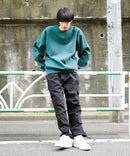 ヘビー ウェイト 裏起毛 ミニゴリラ ワンポイント ロゴ  クルーネック スウェット トレーナー BEN DAVIS