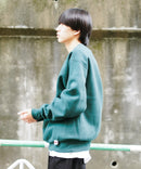 ヘビー ウェイト 裏起毛 ミニゴリラ ワンポイント ロゴ  クルーネック スウェット トレーナー BEN DAVIS