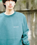 ヘビー ウェイト 裏起毛 ミニゴリラ ワンポイント ロゴ  クルーネック スウェット トレーナー BEN DAVIS