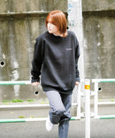 ヘビー ウェイト 裏起毛 ミニゴリラ ワンポイント ロゴ  クルーネック スウェット トレーナー BEN DAVIS