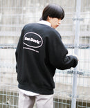 バッグ ロゴ  胸 ワッペン 裏起毛 襟付き スウェット ラガーシャツ タイプ BEN DAVIS