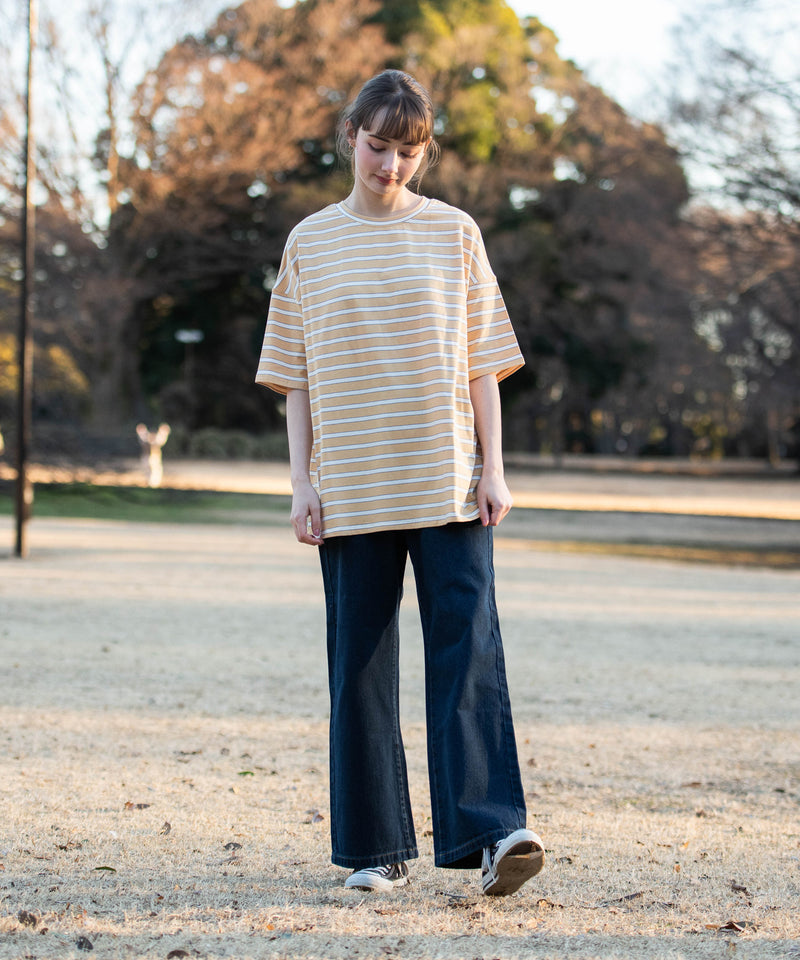 マルチ ボーダー BIG Tシャツ ビッグ