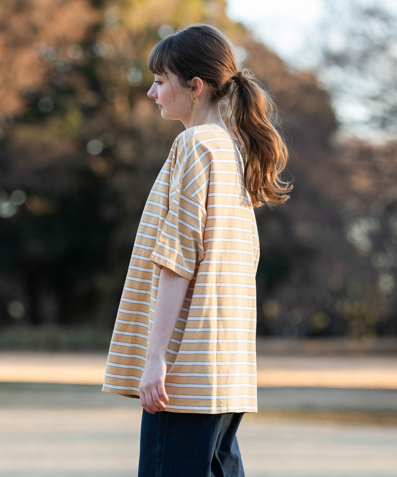マルチ ボーダー BIG Tシャツ ビッグ