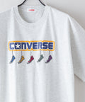 5シューズ 刺繍 Tシャツ オールスター 刺繍 CONVESE コンバース
